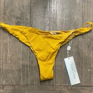 Beach Bunny Jordan Mustard Bikini Bottom
